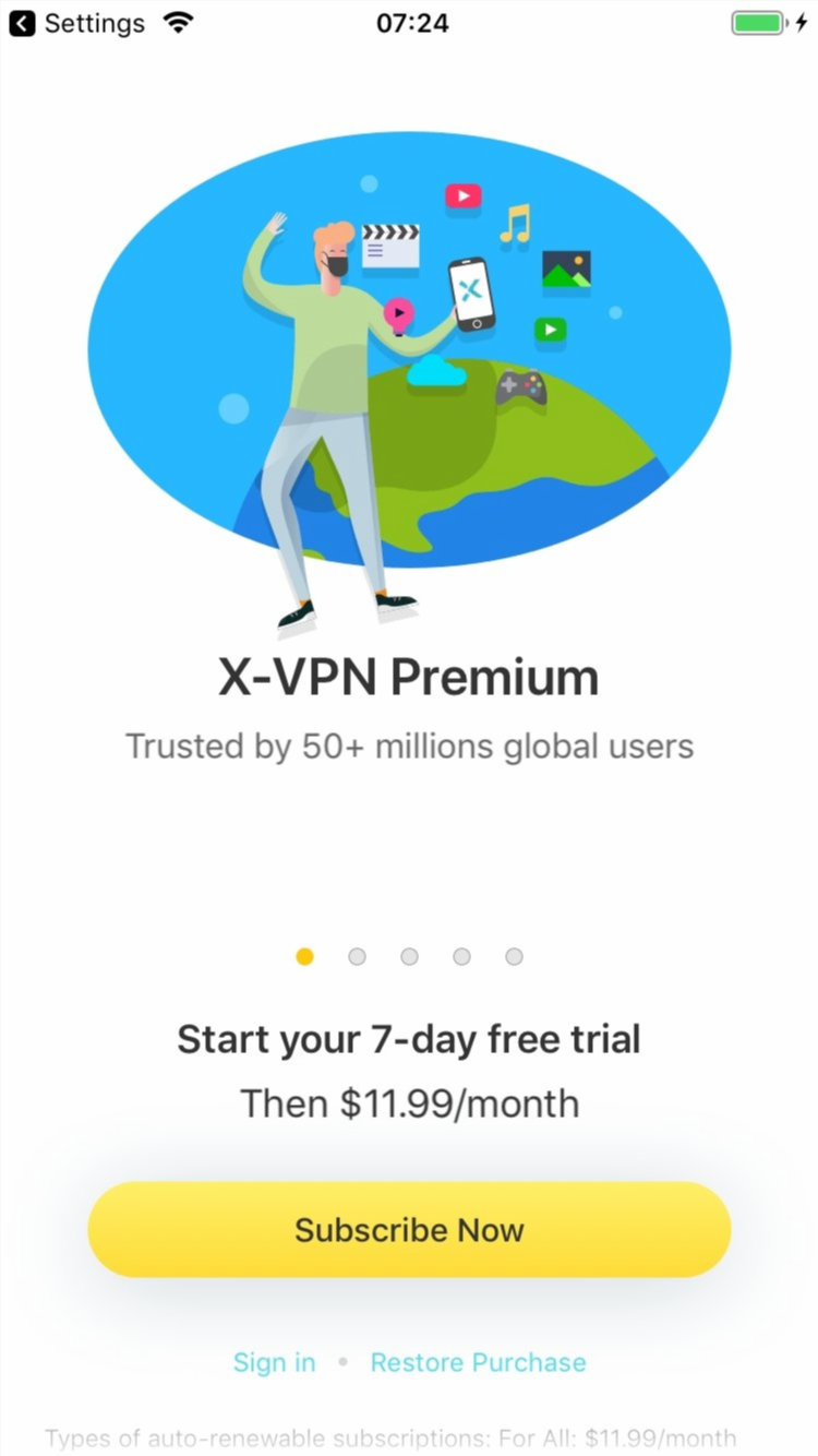 Бесплатные vpn для iphone
