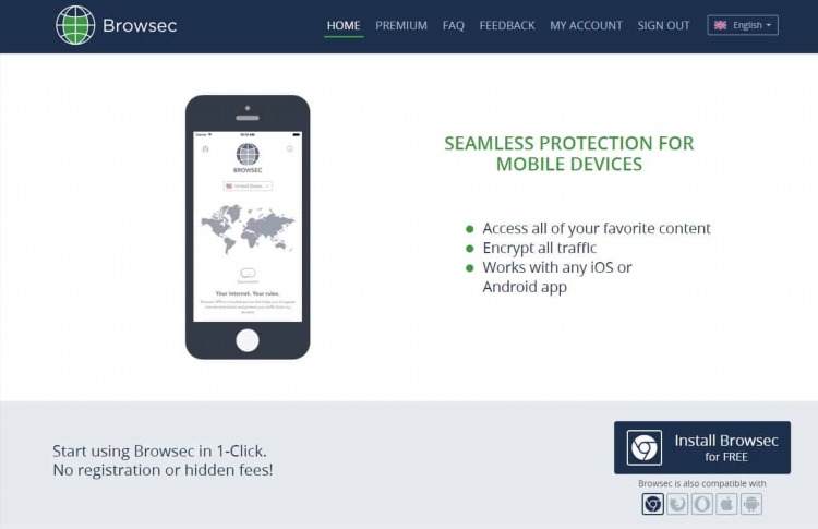 Browsec vpn opera скачать