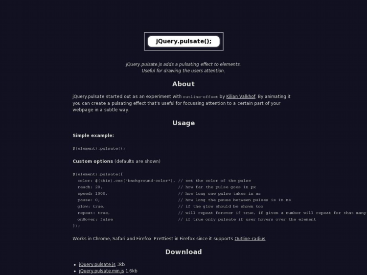 Как работает outline