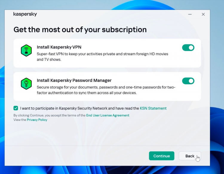 Касперский vpn