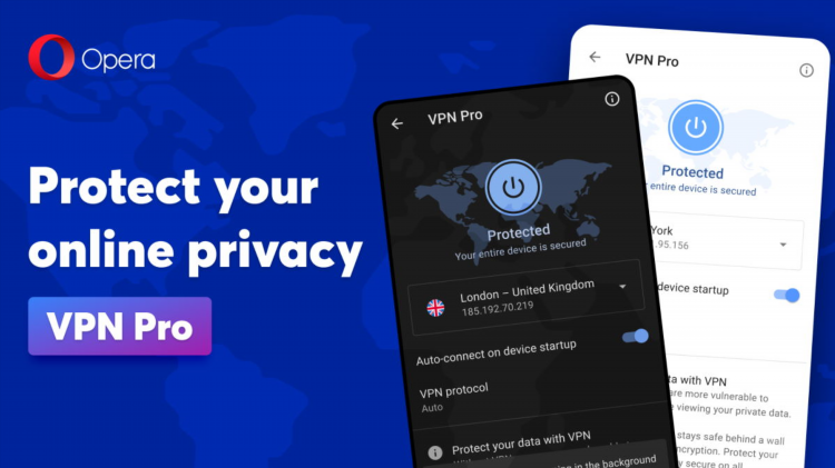 Опера для андроид с vpn