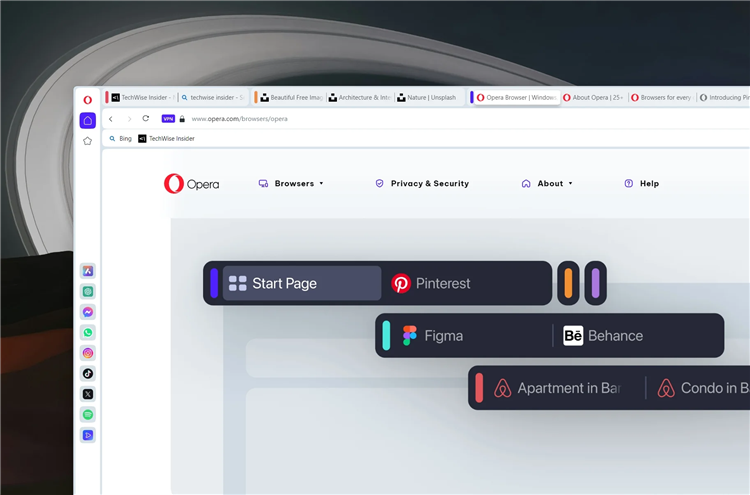 Opera gx расширение впн