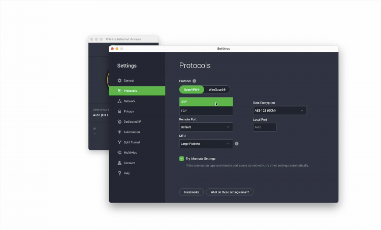 Pia vpn скачать