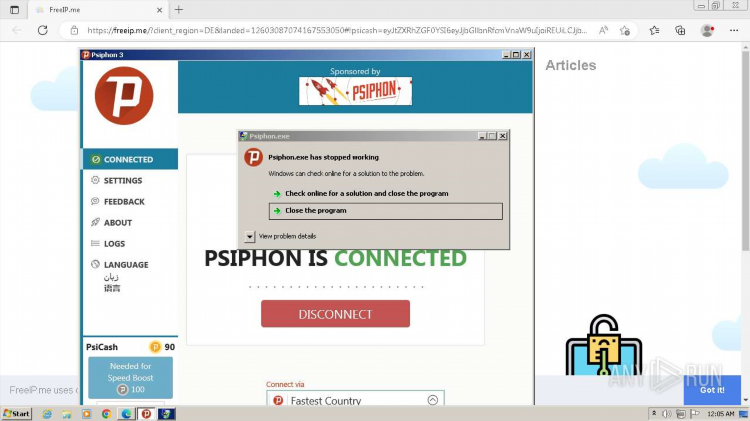 Psiphon 3 vpn скачать