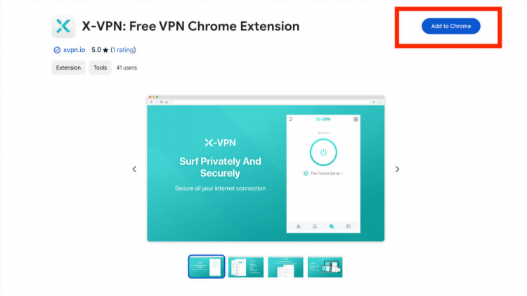 Super vpn расширение