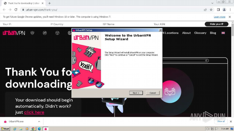 Urban vpn скачать для пк