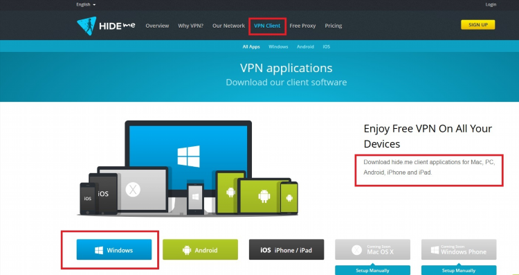 Vpn бесплатно для windows 7