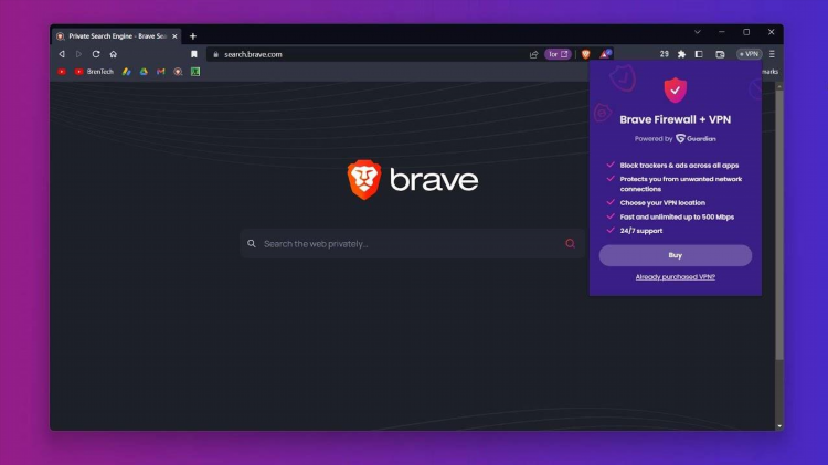 Vpn для atom браузера