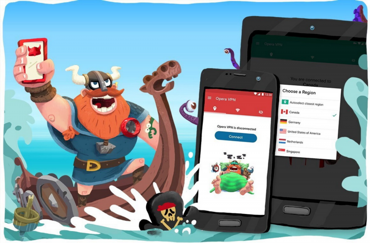 Vpn opera на телефоне