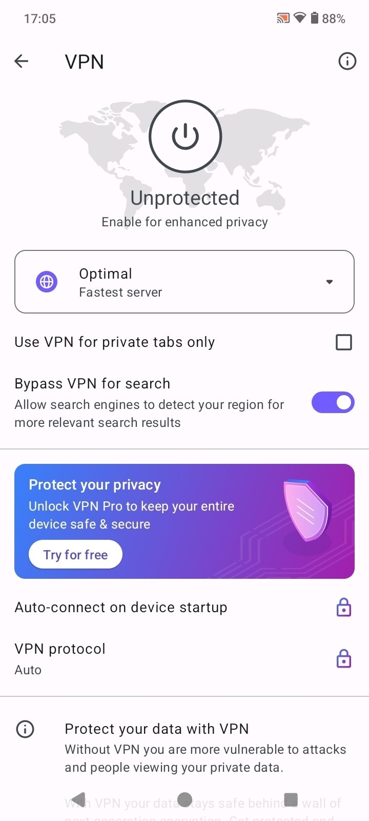 Впн встроенный в оперу gx
